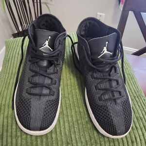 Jordan Black and White Sneakers